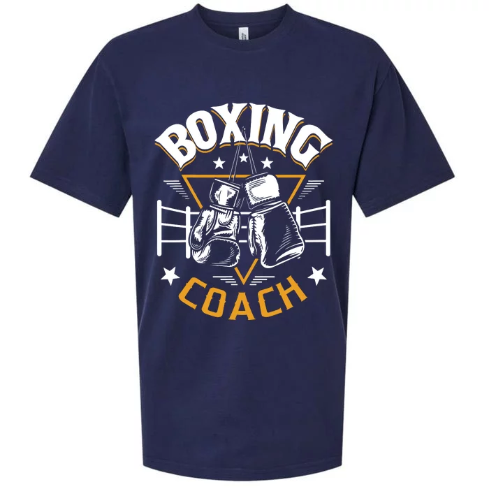 Boxing Coach Kickboxing Kickboxer Gym Boxer Sueded Cloud Jersey T-Shirt