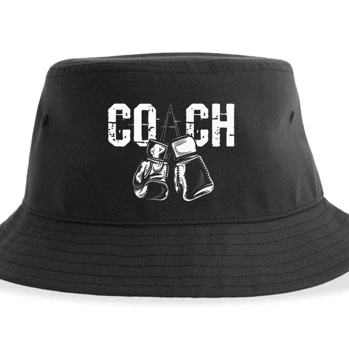 Boxing Coach Kickboxing Kickboxer Gym Boxer Sustainable Bucket Hat