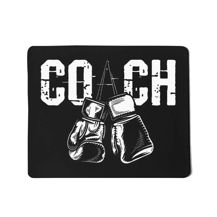 Boxing Coach Kickboxing Kickboxer Gym Boxer Mousepad