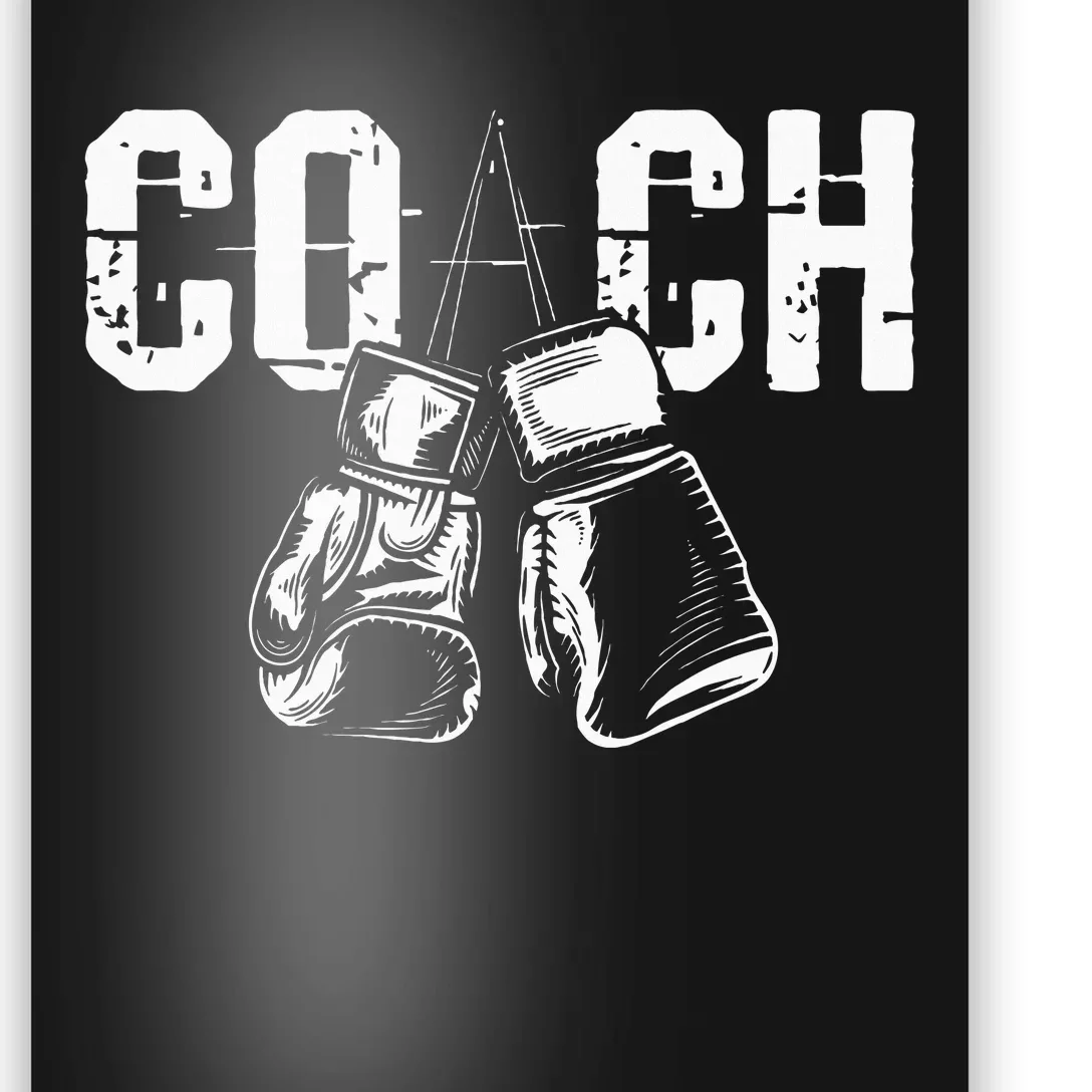 Boxing Coach Kickboxing Kickboxer Gym Boxer Poster