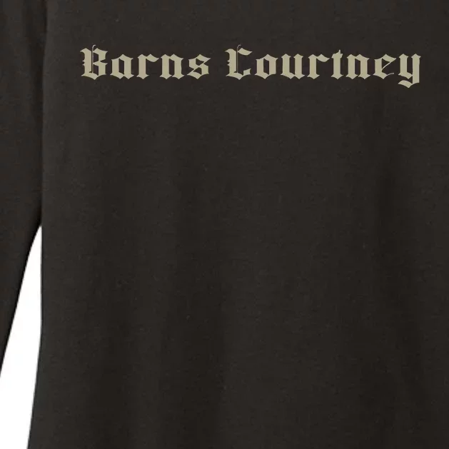 Barns Courtney – Khaki Womens CVC Long Sleeve Shirt