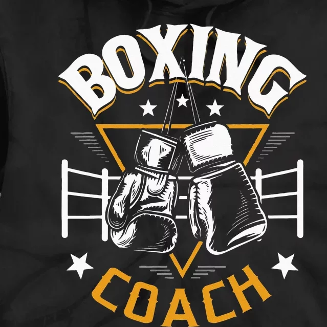 Boxing Coach Kickboxing Kickboxer Gym Boxer Tie Dye Hoodie