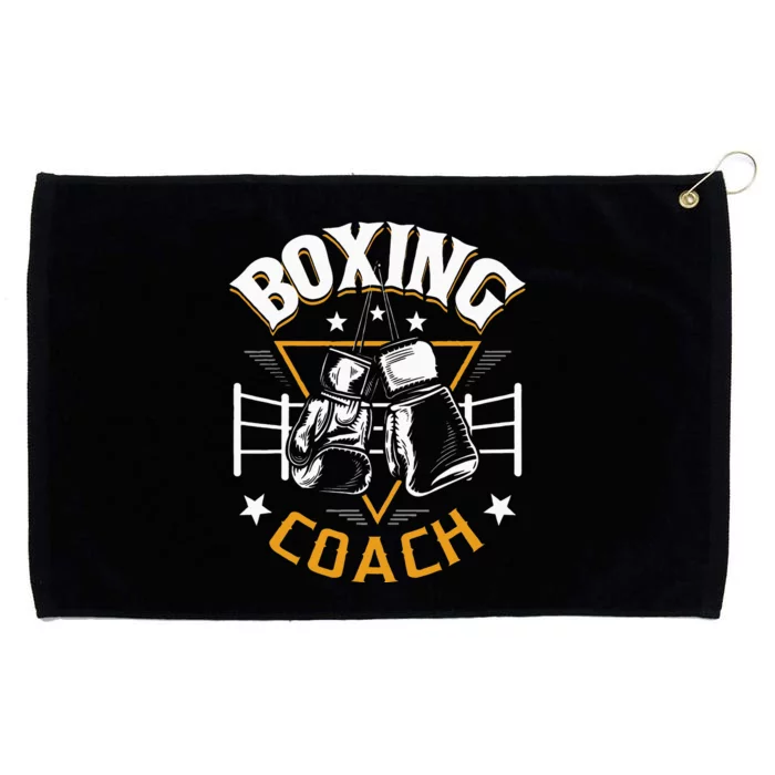 Boxing Coach Kickboxing Kickboxer Gym Boxer Grommeted Golf Towel