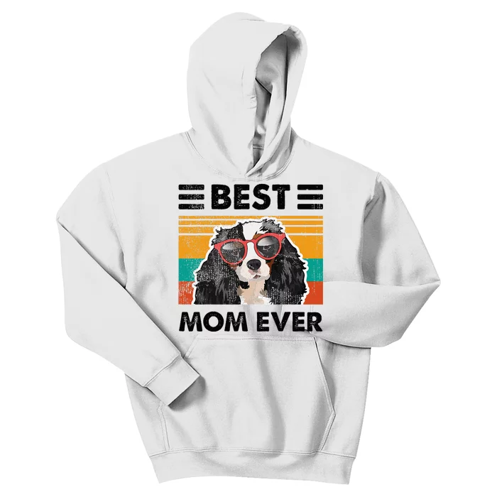 Best Cavalier King Charles Spaniel Mom Ever Dog MotherS Day Kids Hoodie