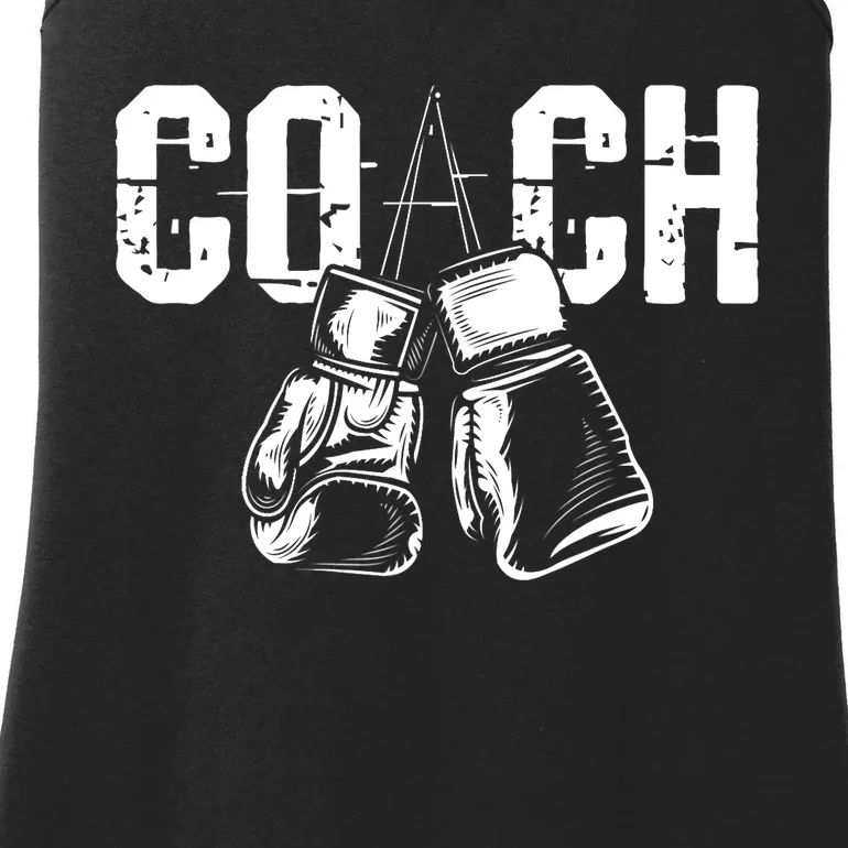 Boxing Coach - Kickboxing Kickboxer Gym Boxer Ladies Essential Tank