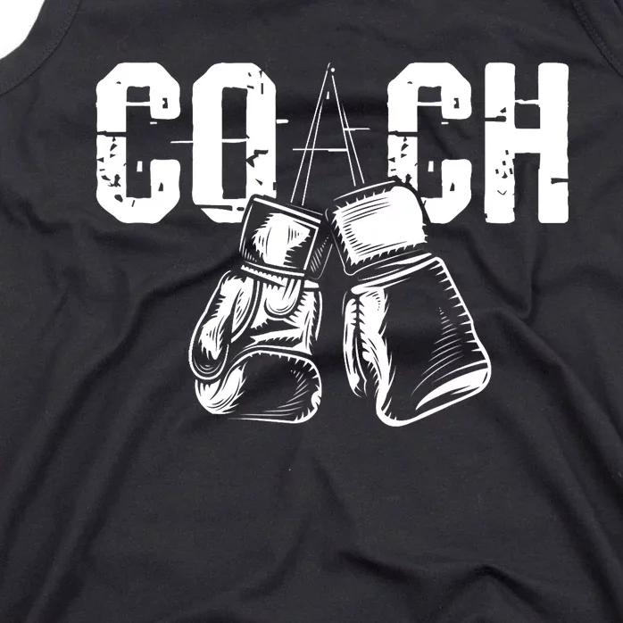 Boxing Coach - Kickboxing Kickboxer Gym Boxer Tank Top