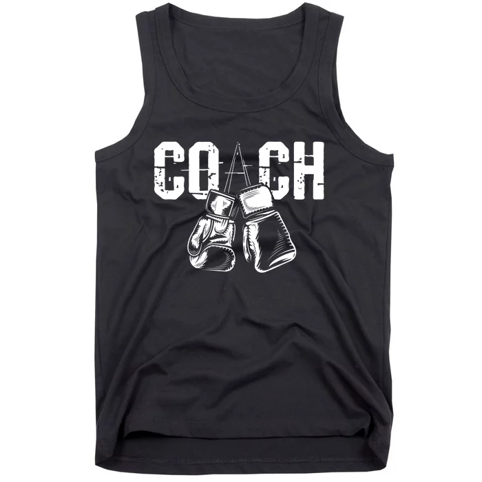 Boxing Coach - Kickboxing Kickboxer Gym Boxer Tank Top