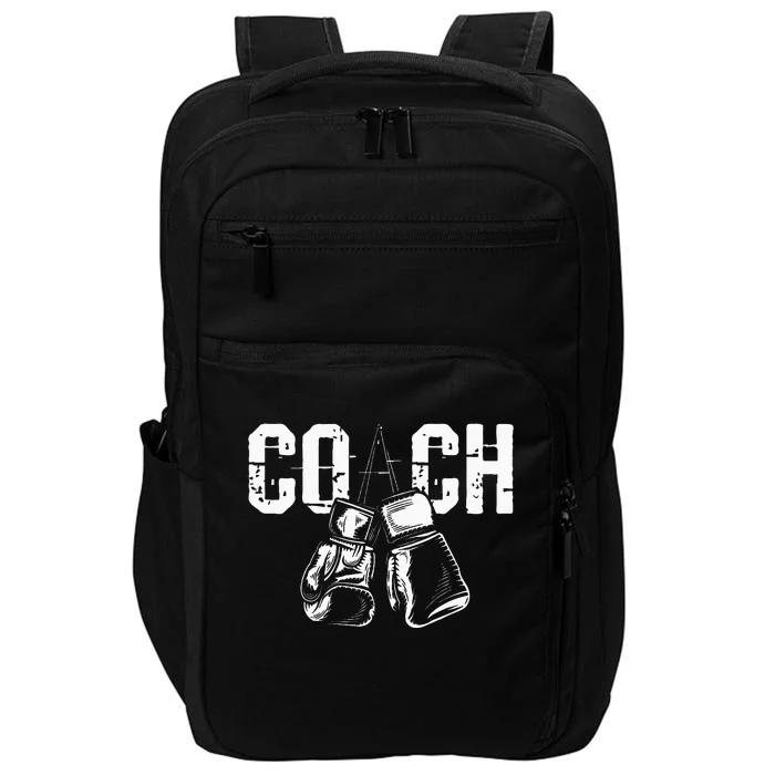 Boxing Coach Kickboxing Kickboxer Gym Boxer Impact Tech Backpack