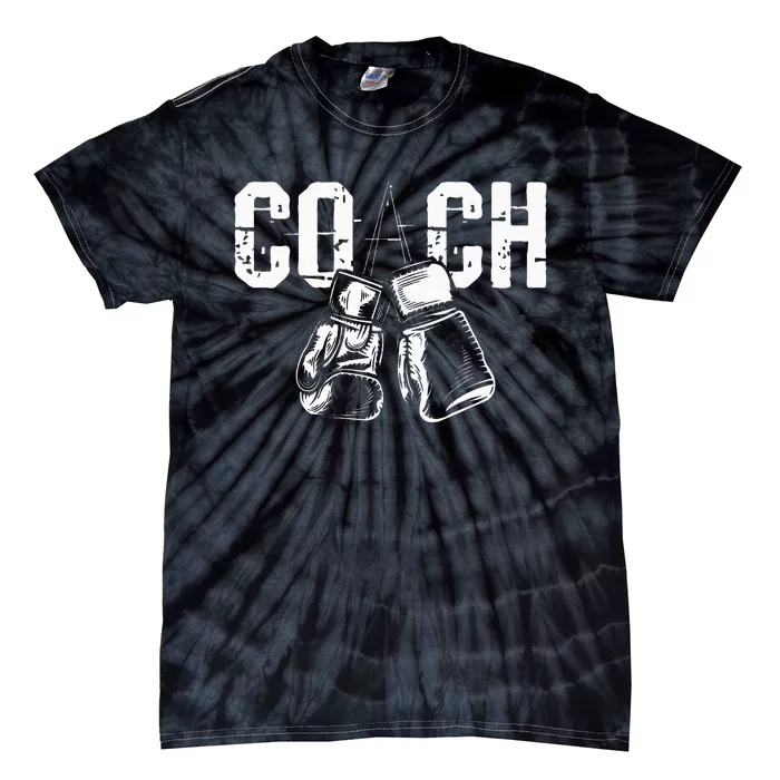 Boxing Coach Kickboxing Kickboxer Gym Boxer Tie-Dye T-Shirt