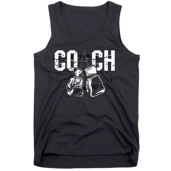 Boxing Coach Kickboxing Kickboxer Gym Boxer Tank Top