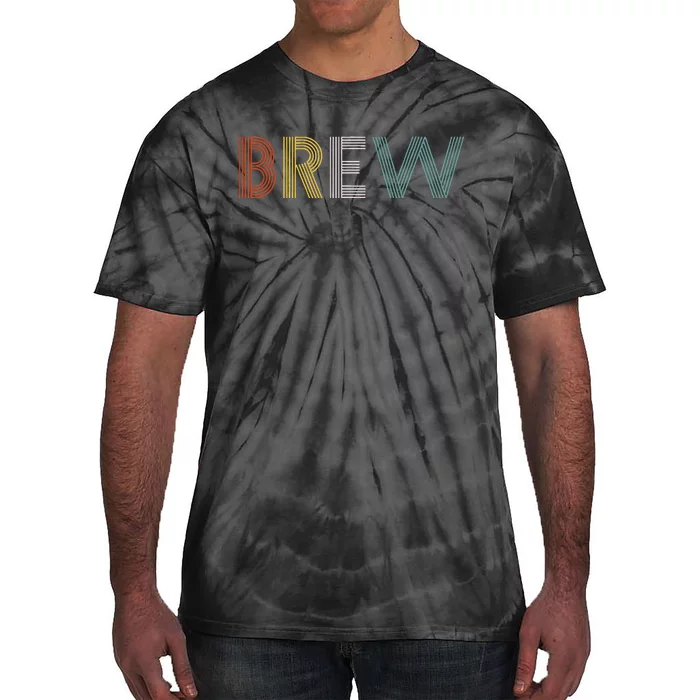 Barista Coffee Love Brew Tie-Dye T-Shirt