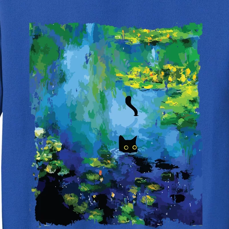 Black Cat Lover Tall Sweatshirt