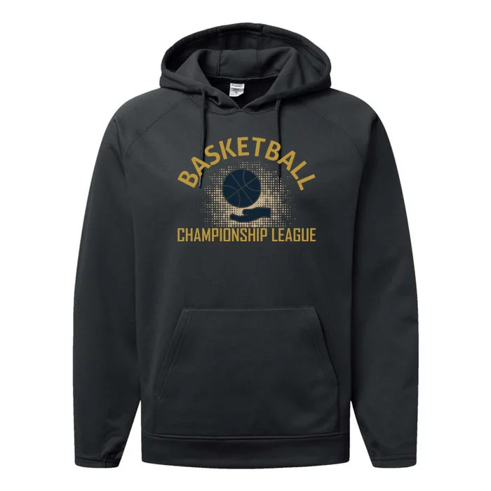 Basketball Champion League Performance Fleece Hoodie