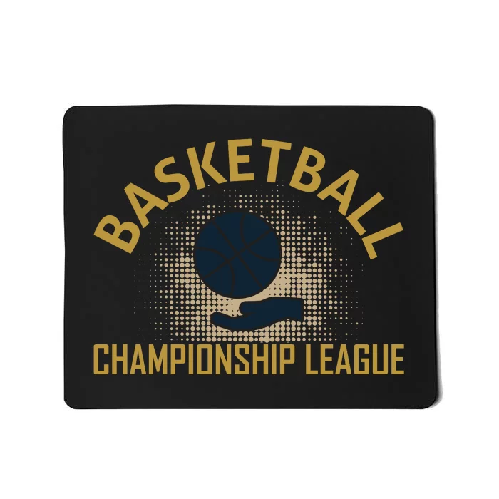 Basketball Champion League Mousepad