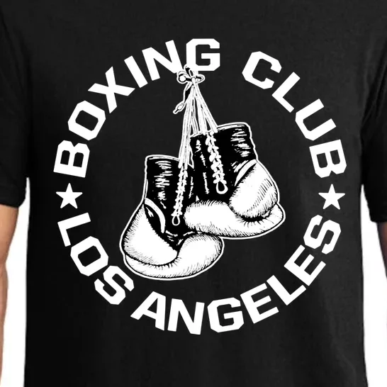 Boxing Club Los Angeles Gloves Graphic Boxing Lover Gift Pajama Set