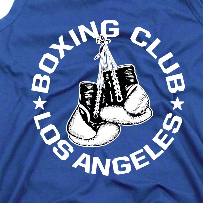 Boxing Club Los Angeles Gloves Graphic Boxing Lover Gift Tank Top