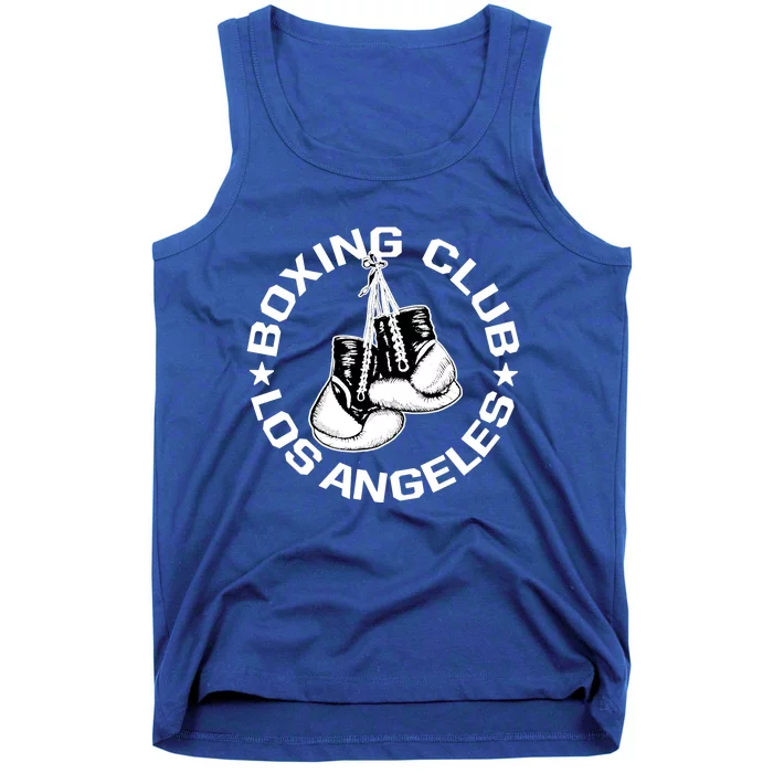 Boxing Club Los Angeles Gloves Graphic Boxing Lover Gift Tank Top