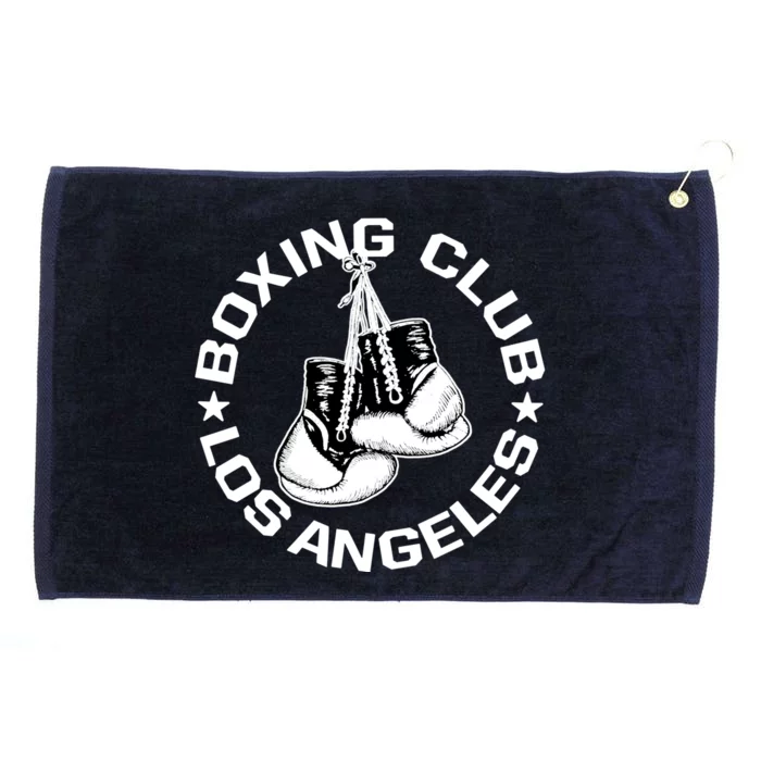 Boxing Club Los Angeles Gloves Graphic Boxing Lover Gift Grommeted Golf Towel