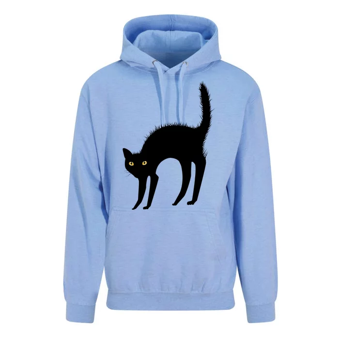 Black Cat Lover Gift Unisex Surf Hoodie