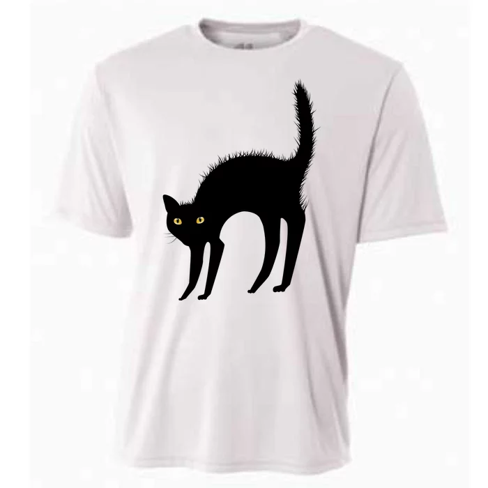 Black Cat Lover Gift Cooling Performance Crew T-Shirt