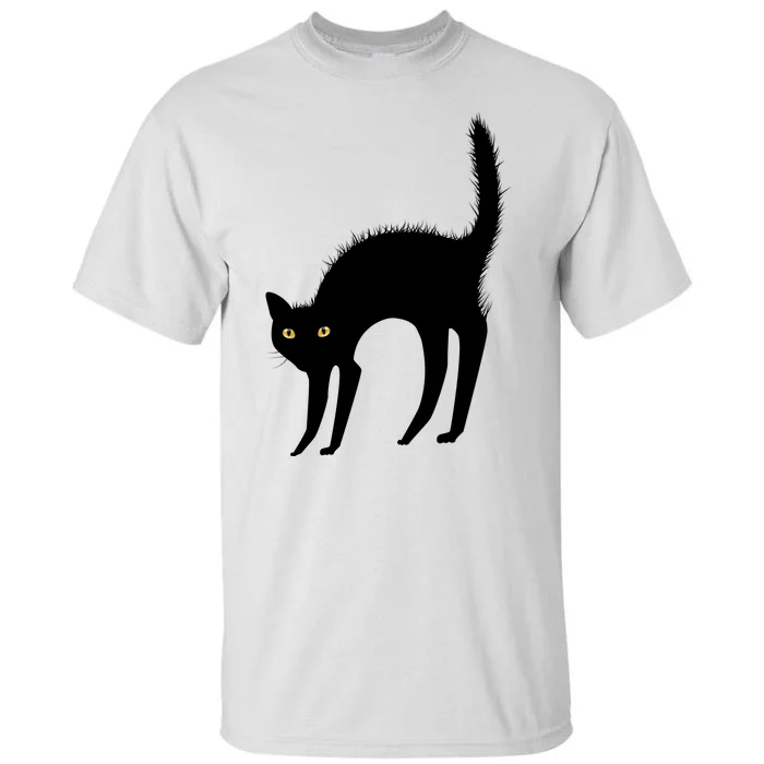 Black Cat Lover Gift Tall T-Shirt