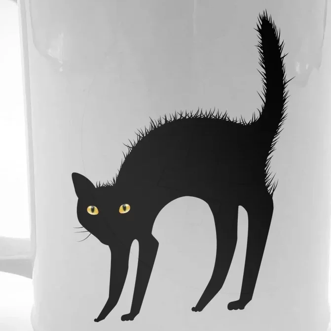 Black Cat Lover Gift Front & Back Beer Stein