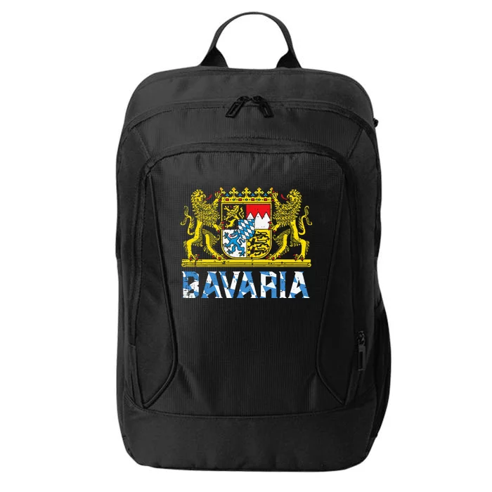 Bavaria Crest Lion Vintage German Oktoberfest City Backpack