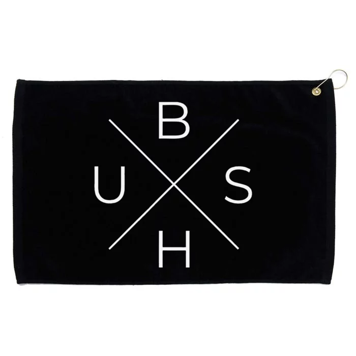 Bush – Cross Logo Grommeted Golf Towel