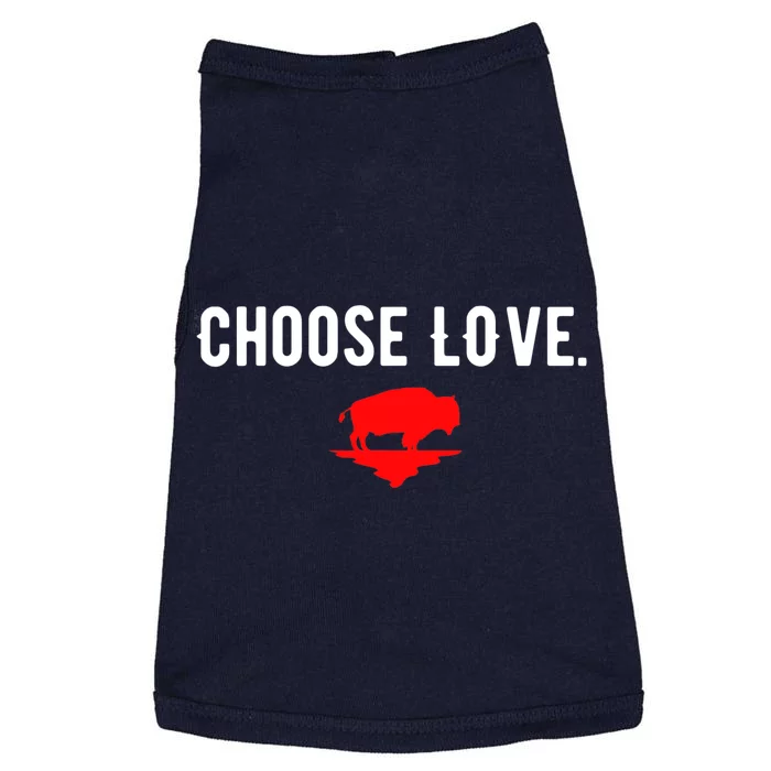 Buffalo Choose Love Choose Love Bills Doggie Tank