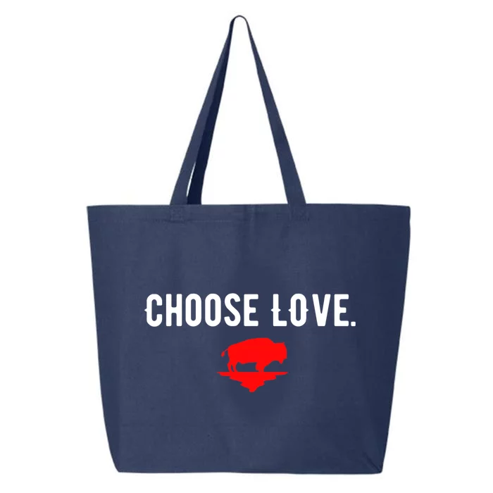 Buffalo Choose Love Choose Love Bills 25L Jumbo Tote