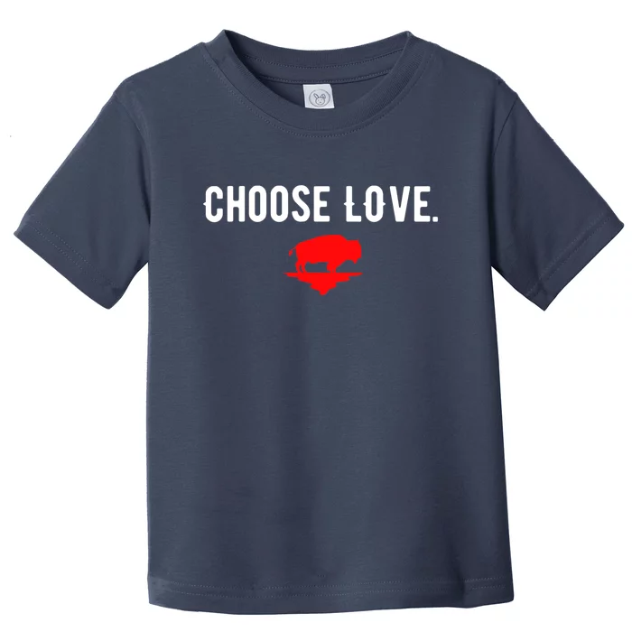 Strong Bills Choose Love Buffalo Shirt