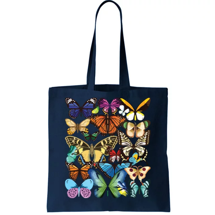 Butterfly Collection Monarch Butterfly Lover Butterflies Tote Bag