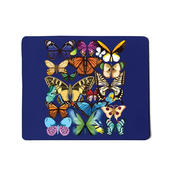 Butterfly Collection Monarch Butterfly Lover Butterflies Mousepad