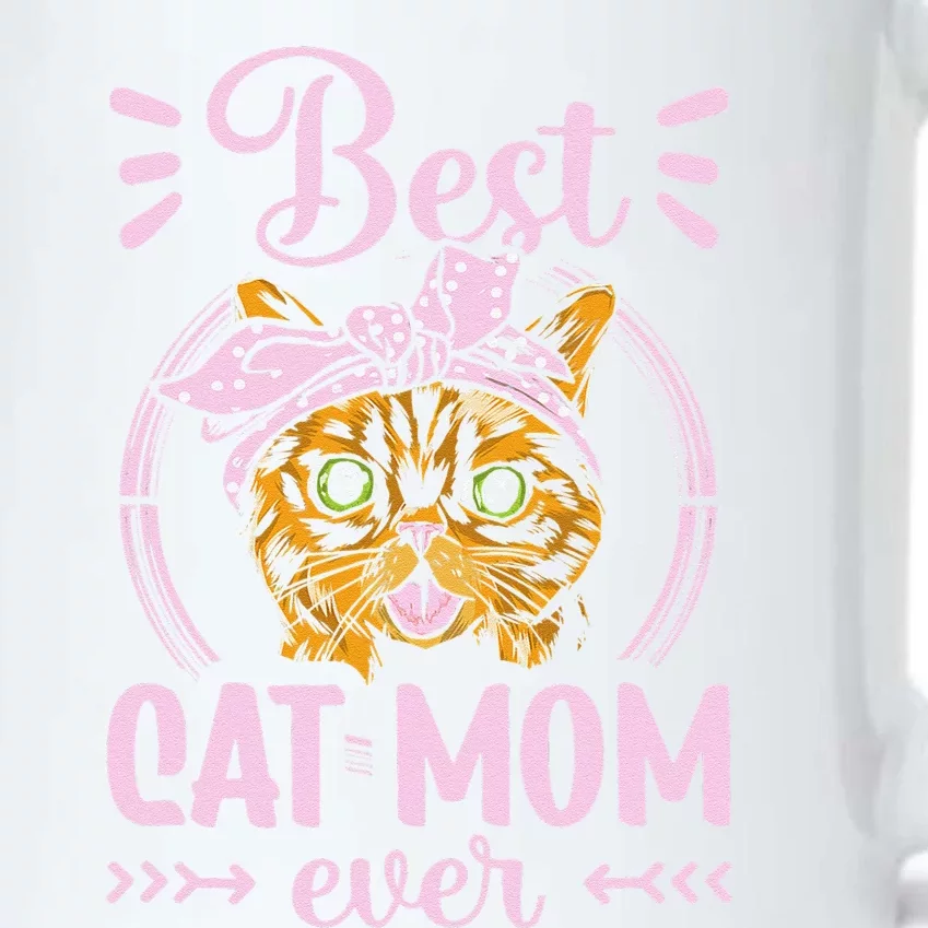 Best Cat Mom Ever Sayings Mother Mommy Mama Black Color Changing Mug