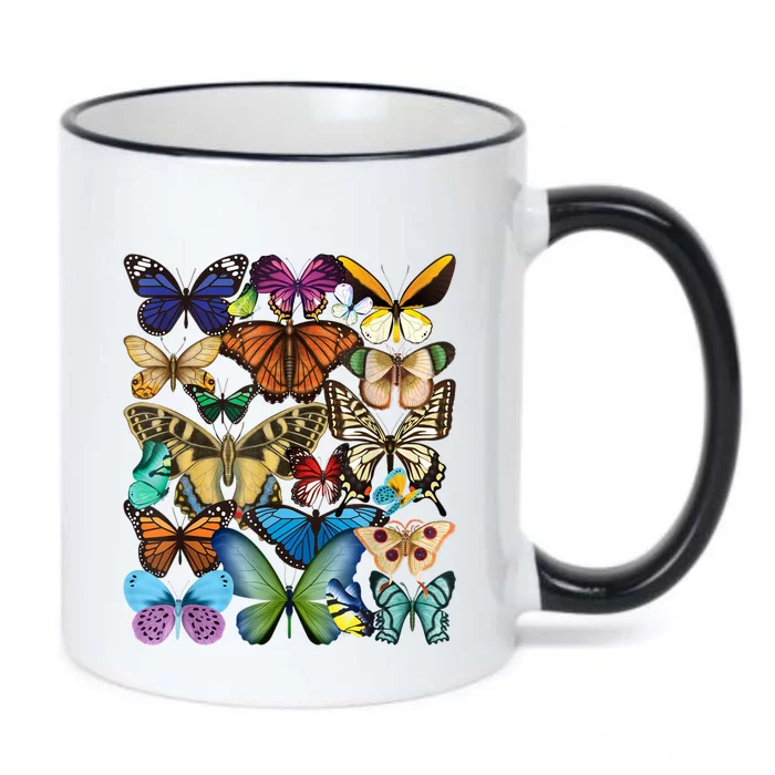 Butterfly Collection Monarch Butterfly Lover Butterflies Black Color Changing Mug