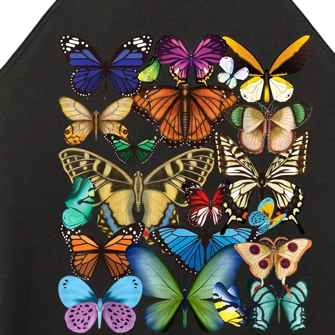 Butterfly Collection Monarch Butterfly Lover Butterflies Women’s Perfect Tri Rocker Tank