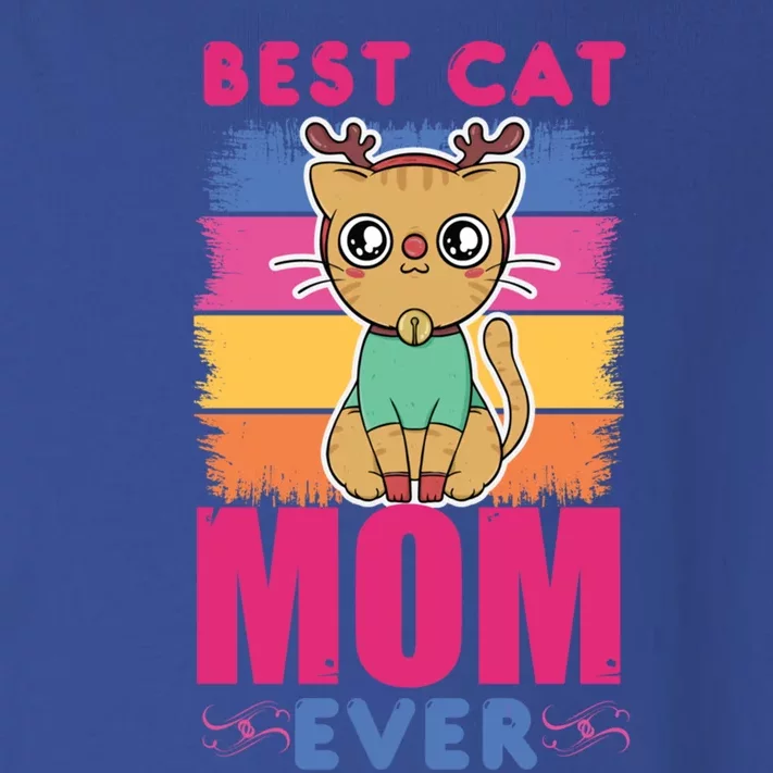 Best Cat Mom Evers Gift Toddler Long Sleeve Shirt