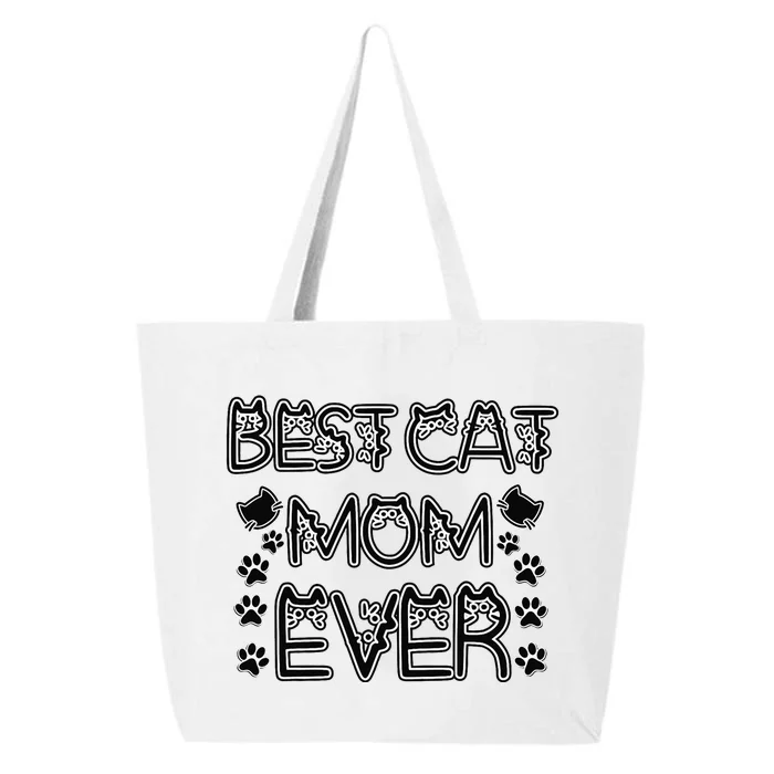 Best Cat Mom Ever 25L Jumbo Tote