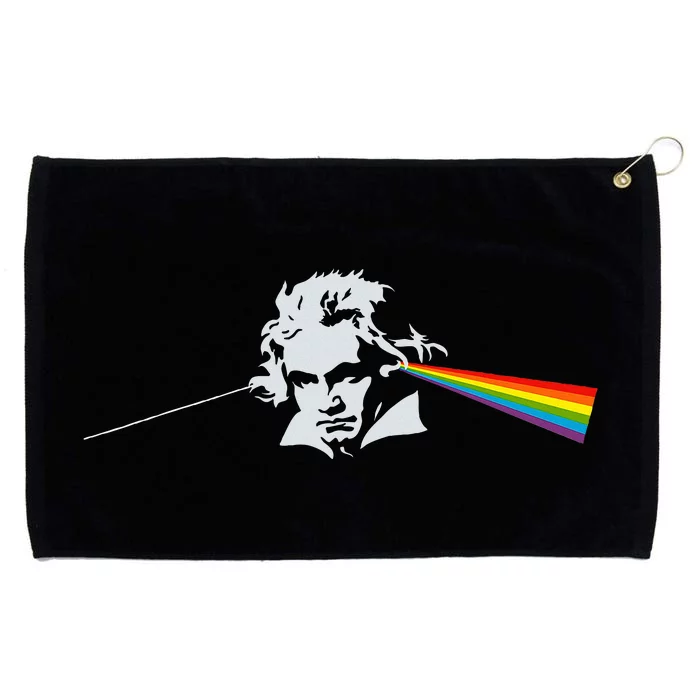 Beethoven Classical Music Composer Grommeted Golf Towel