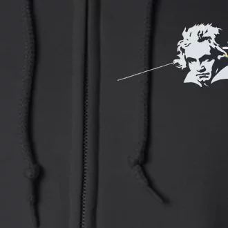 Beethoven Classical Music Composer Full Zip Hoodie