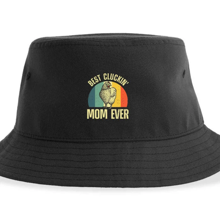 Best Chicken Mom For Cluckin Farm Chicken Lovers Sustainable Bucket Hat