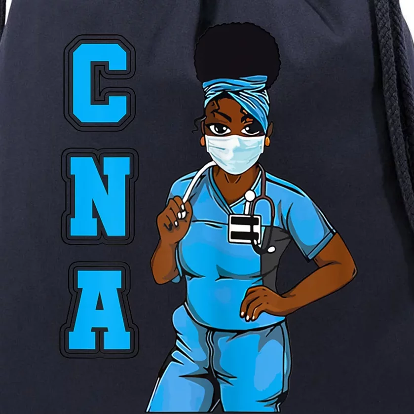 Black Cna Magic Afro Pride Cute Gift Drawstring Bag