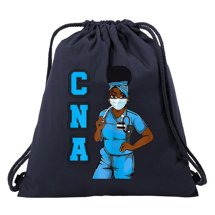 Black Cna Magic Afro Pride Cute Gift Drawstring Bag