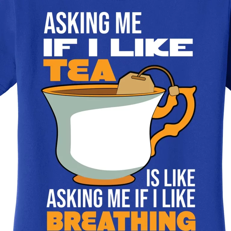 Breathing Cup Mug Of Tea Gift Women's T-Shirt