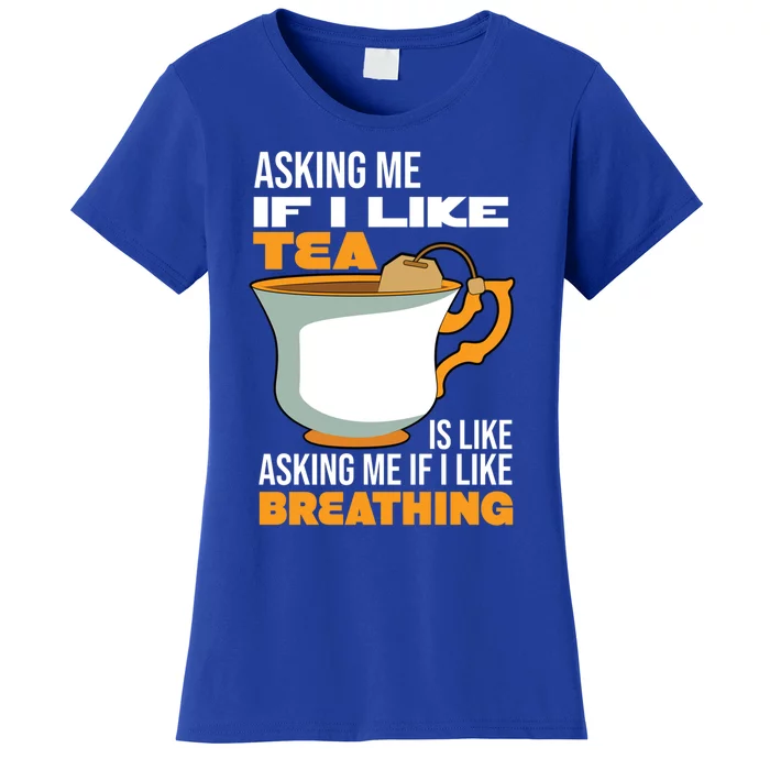 Breathing Cup Mug Of Tea Gift Women's T-Shirt