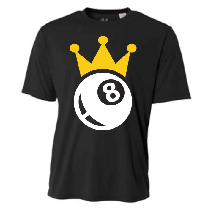 Billiards Crown Meaningful Gift Cooling Performance Crew T-Shirt