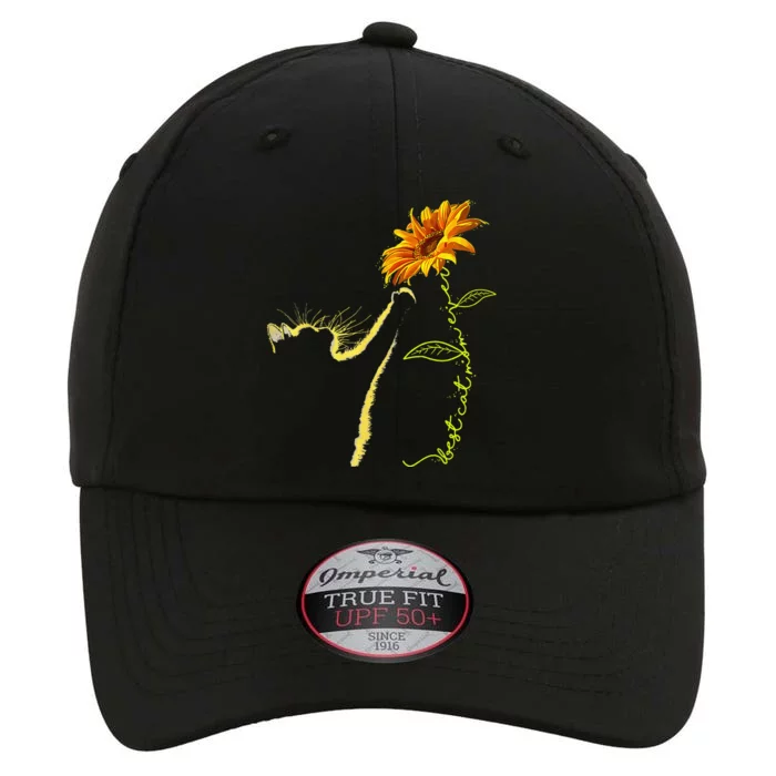 Best Cat Mom Ever Sunflower Mother's Day Gifts for Cat Lover The Original Performance Cap