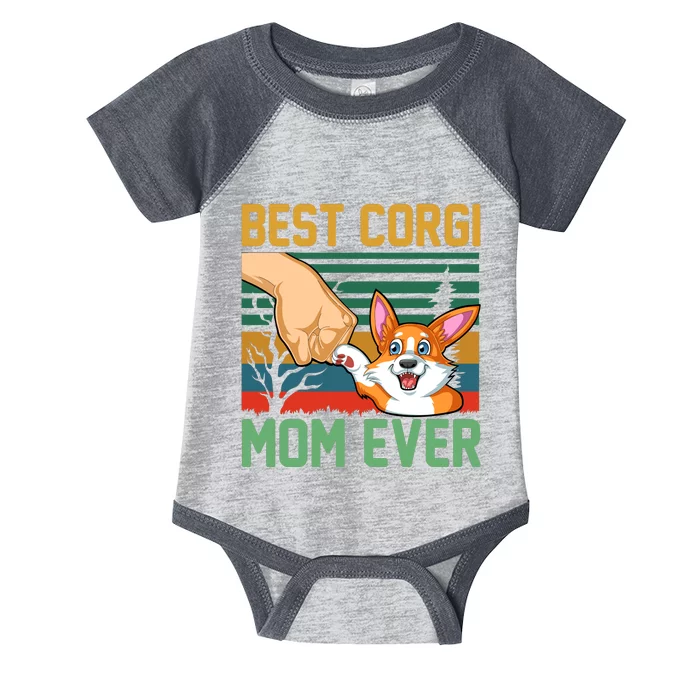 Best Corgi Mom Ever Infant Baby Jersey Bodysuit