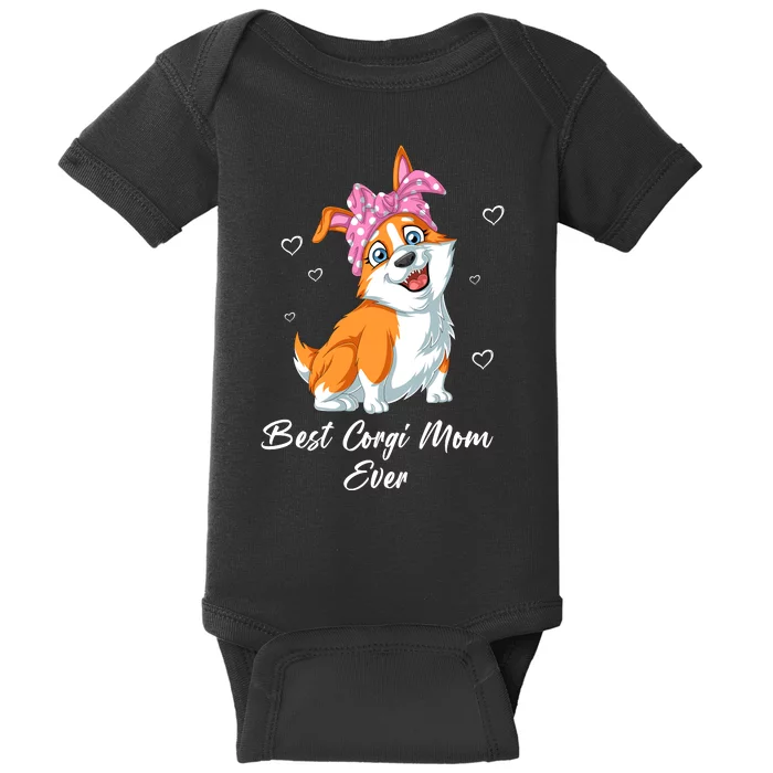 Best Corgi Mom Ever Baby Bodysuit