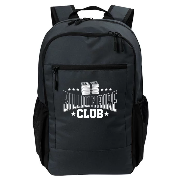 Billionaire Club Member Motif| Motivational Billionaire Daily Commute Backpack